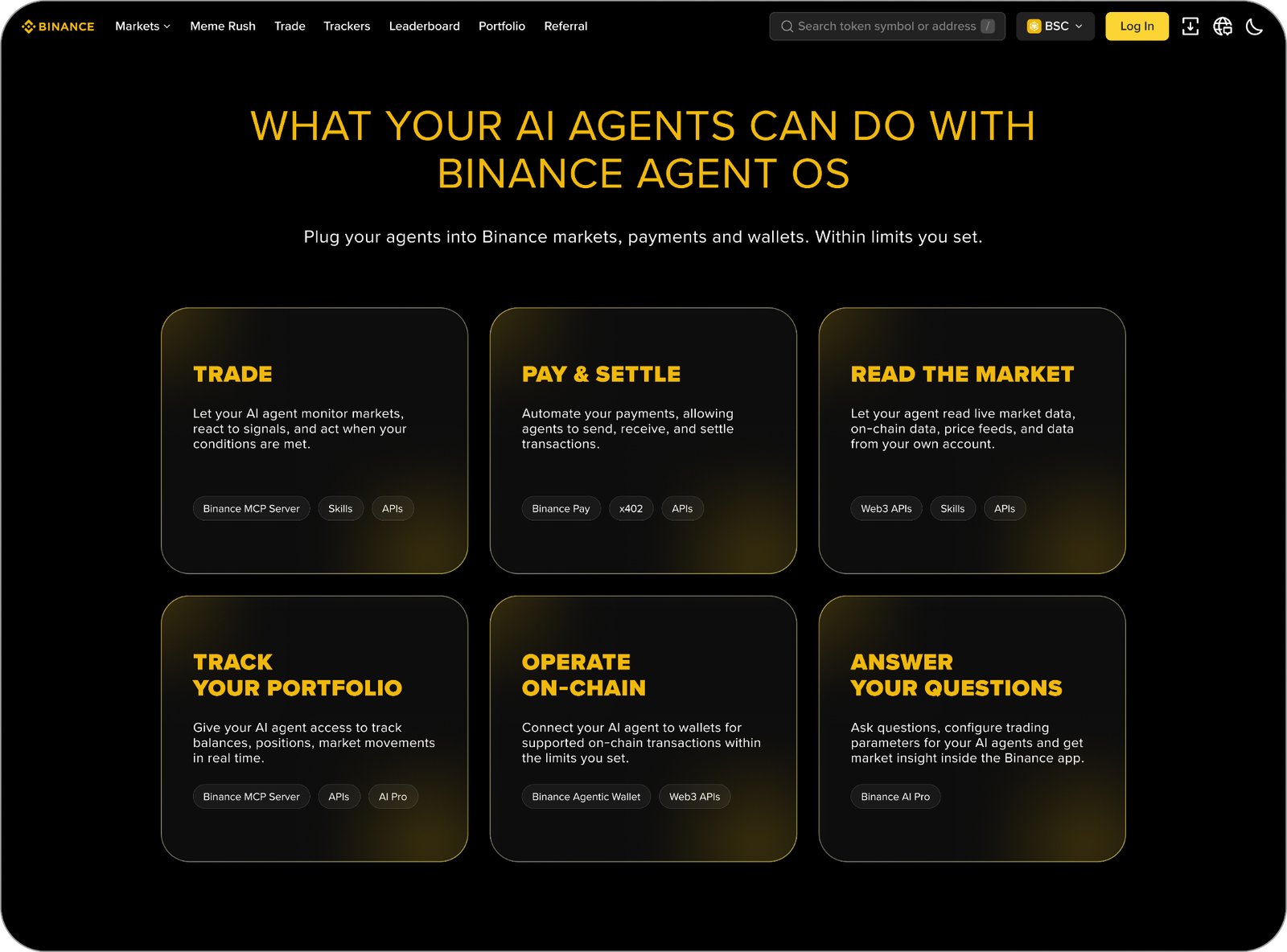 Binance now lets AI agents trade, but keeping them in check is largely up to users